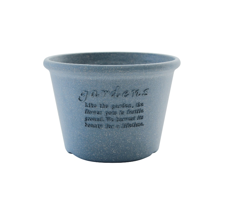 vaso basso arbre navy denim hachiman garden